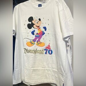 Disney 70 th anniversary T-Shirt with Mickey Mouse Design
